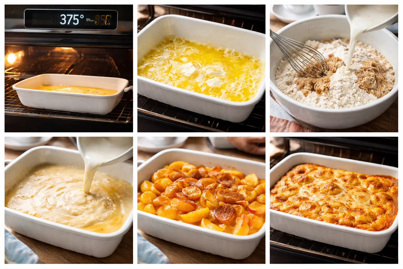 peach cobbler with canned peaches