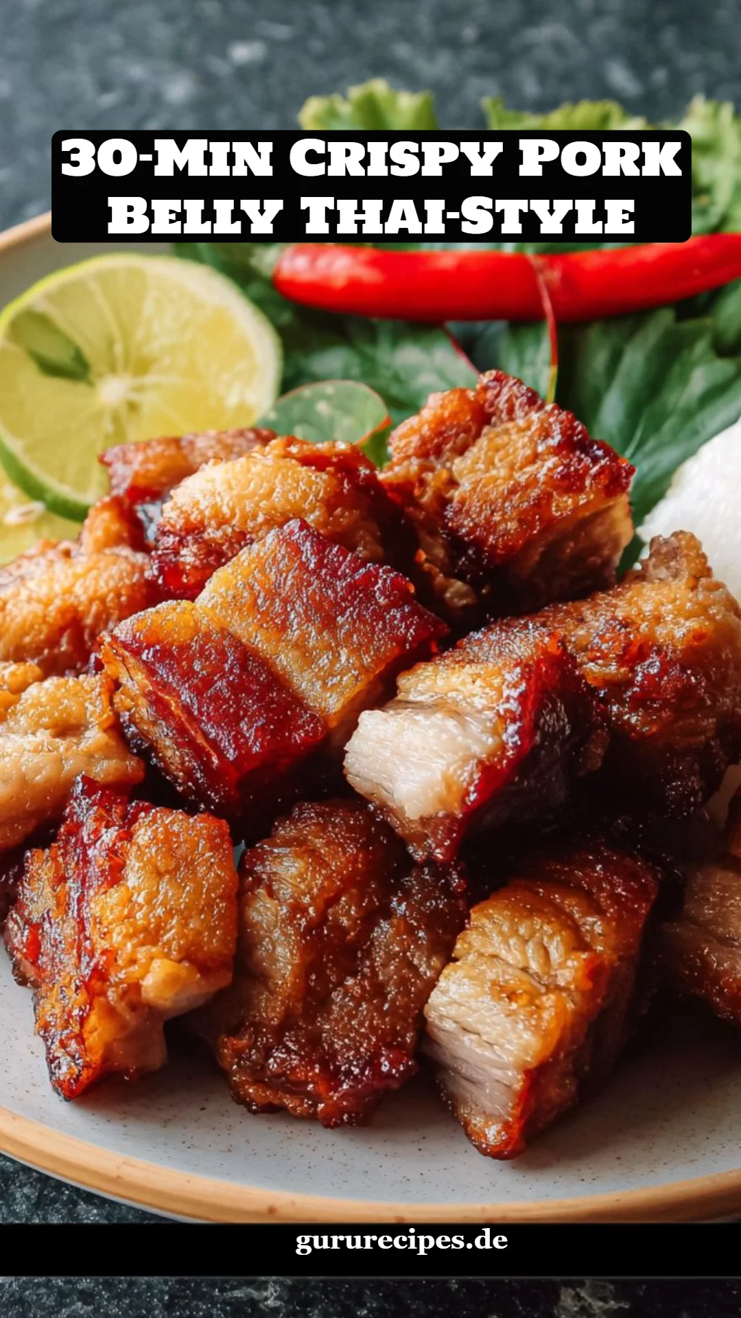 30-Min Crispy Pork Belly Thai-Style