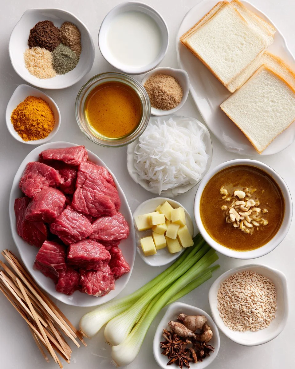 Beef Satay with Thai Peanut Sauce