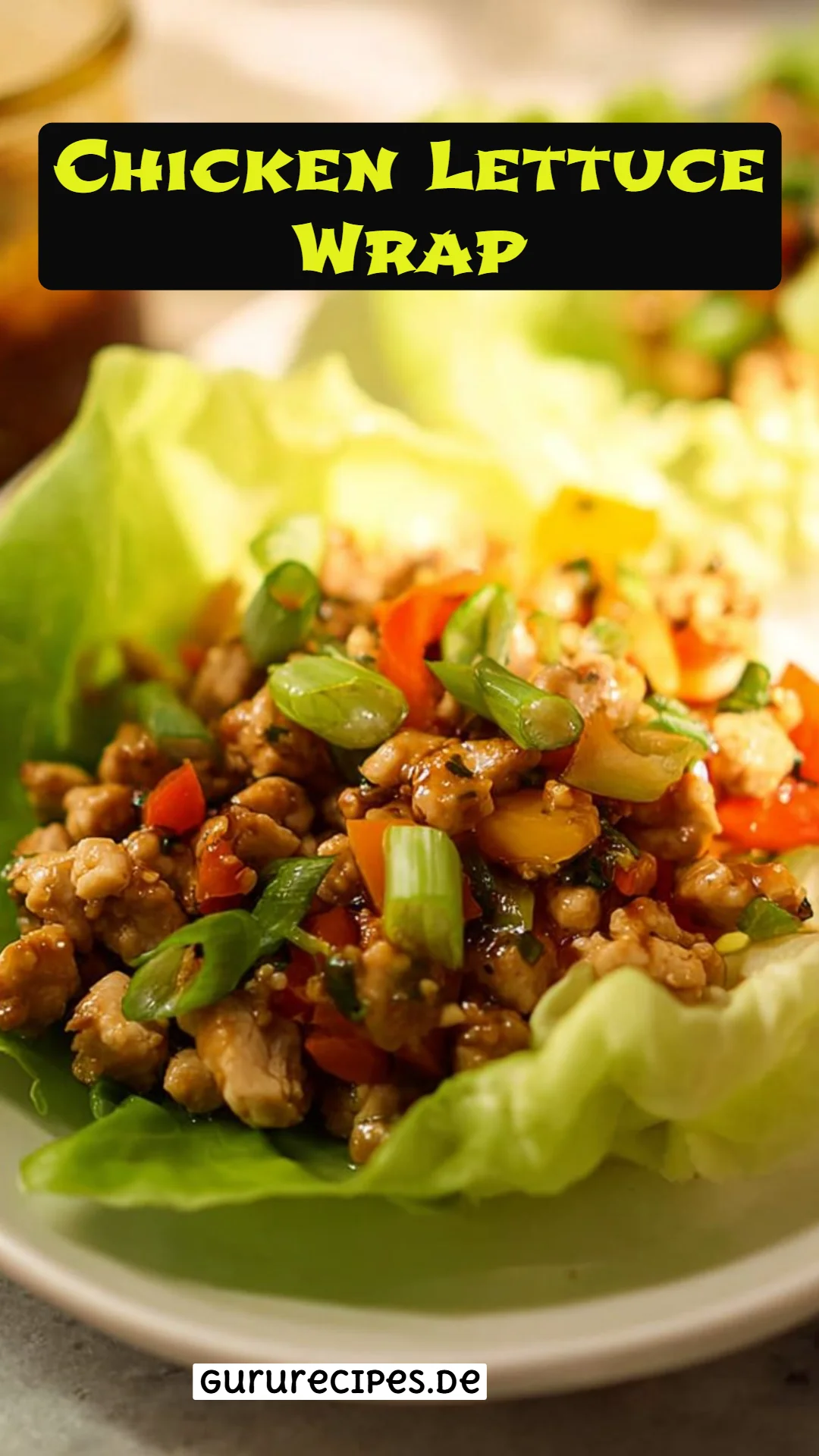 Chicken Lettuce Wrap