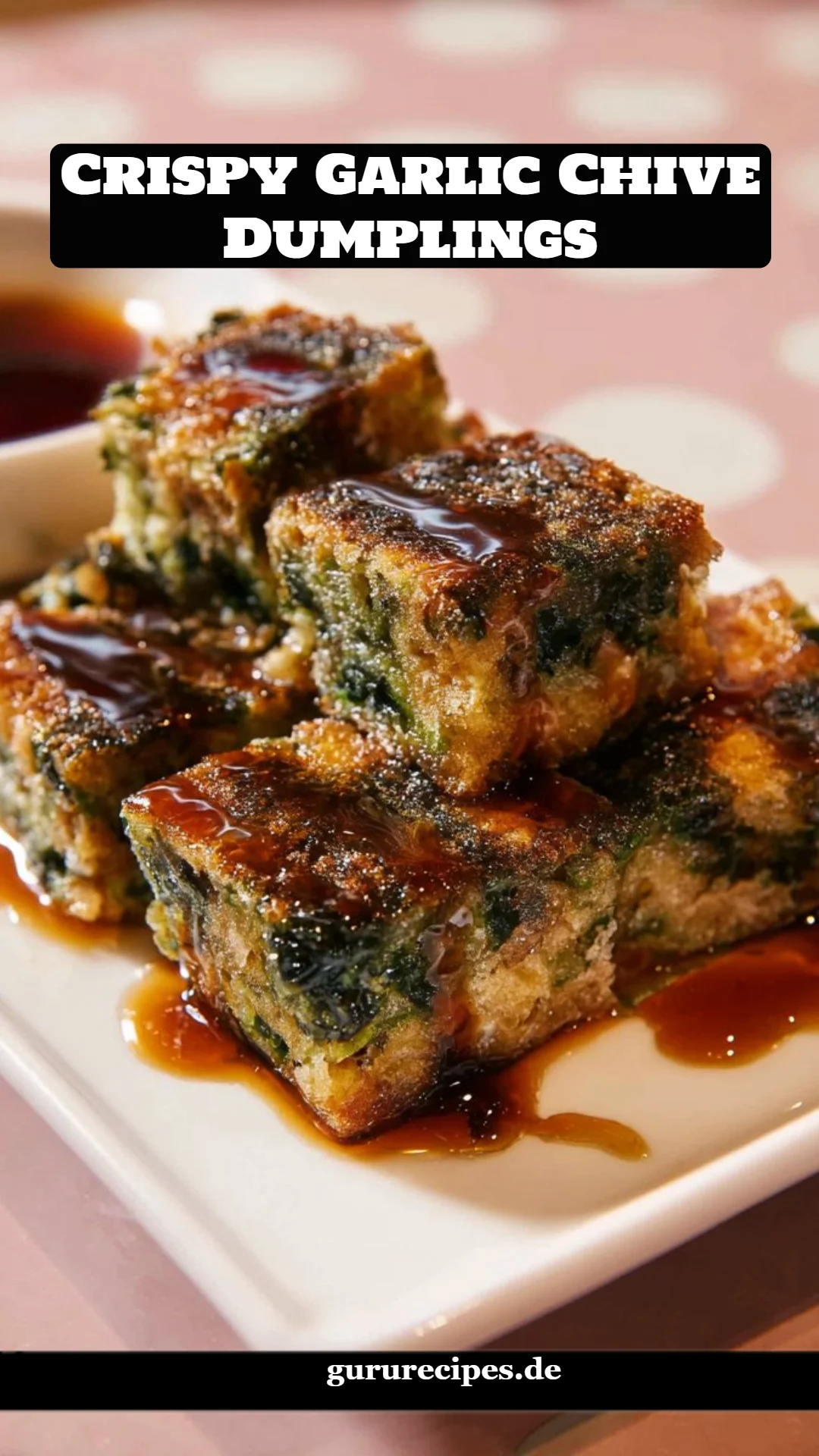 Crispy Garlic Chive Dumplings