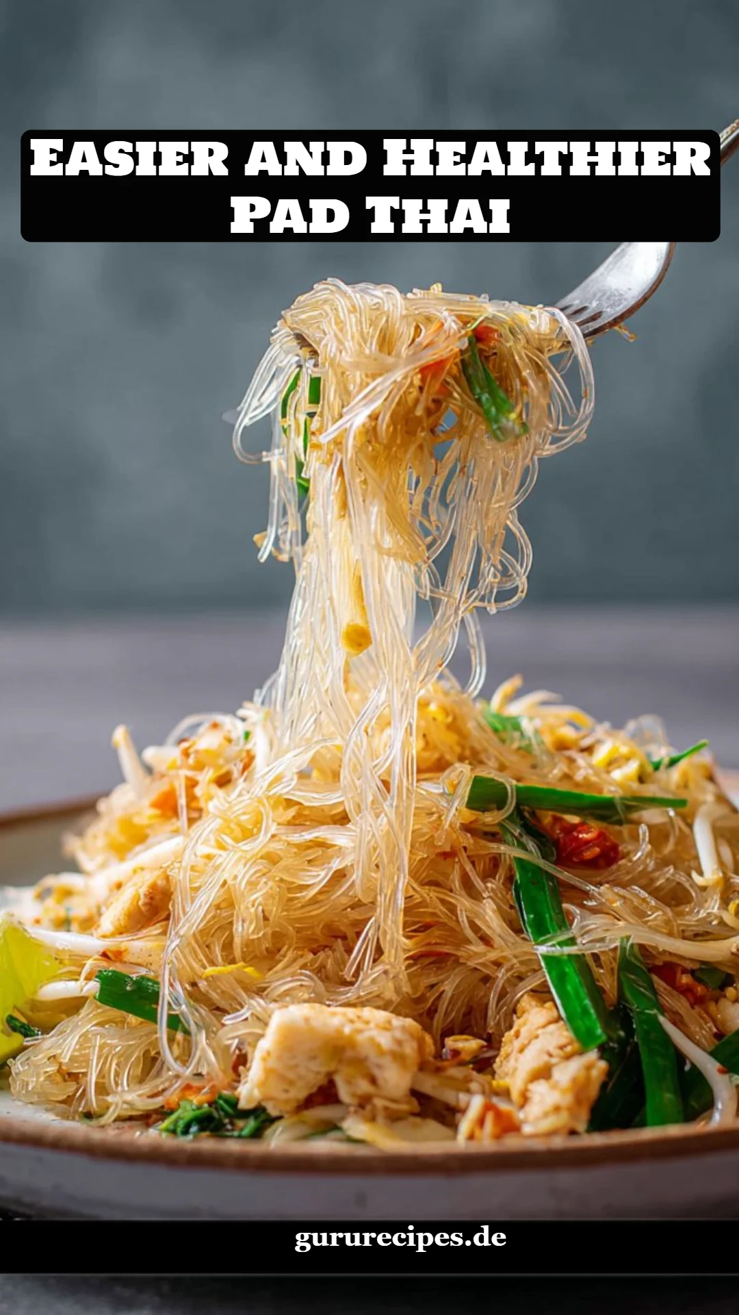 Easier and Healthier Pad Thai