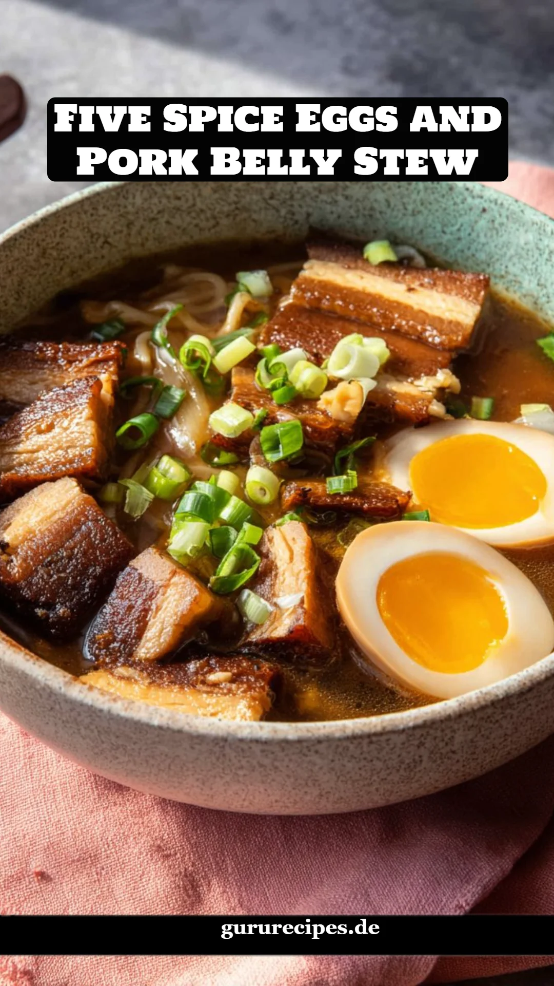 Five Spice Eggs and Pork Belly Stew