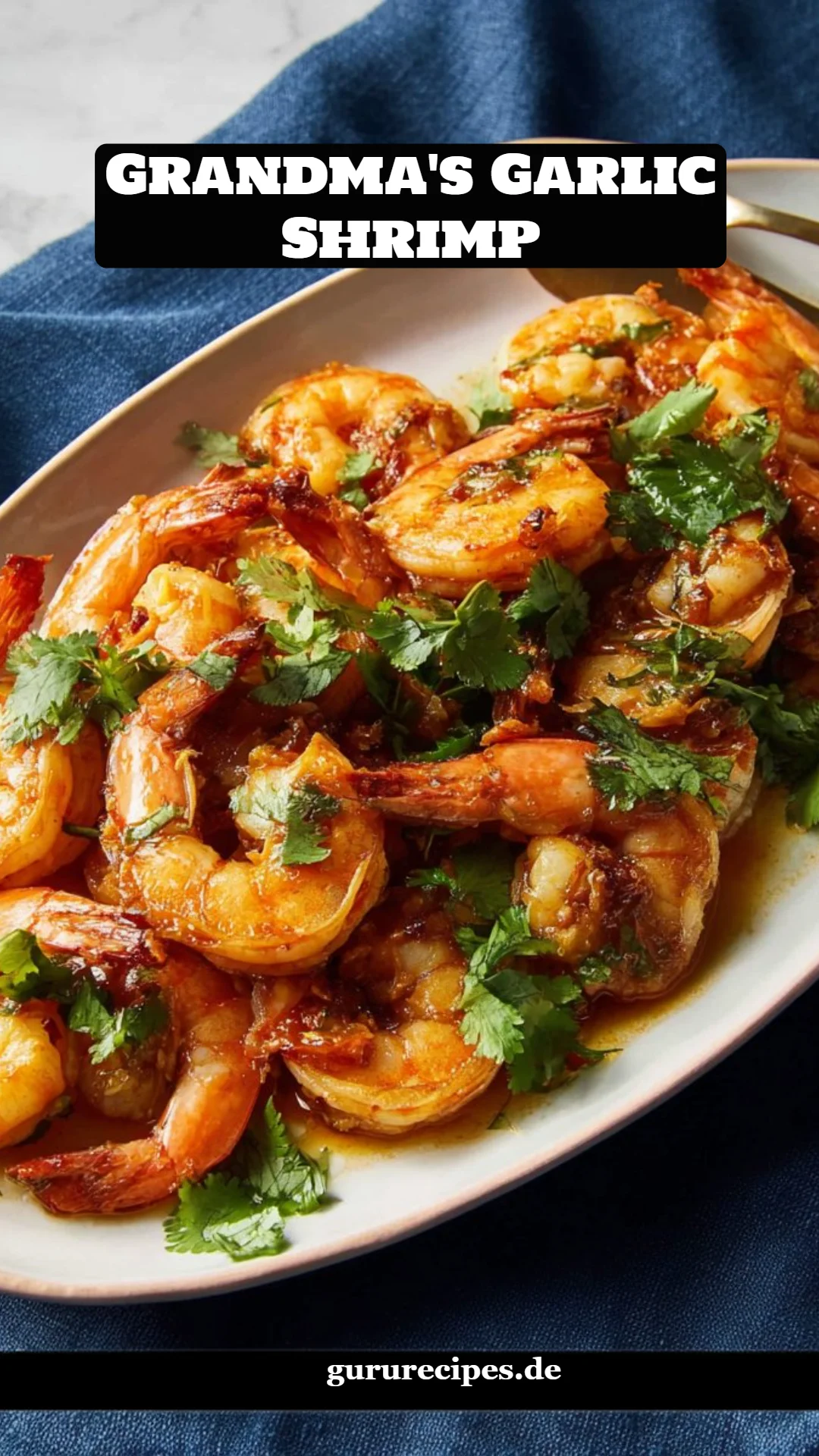 Grandma's Garlic Shrimp