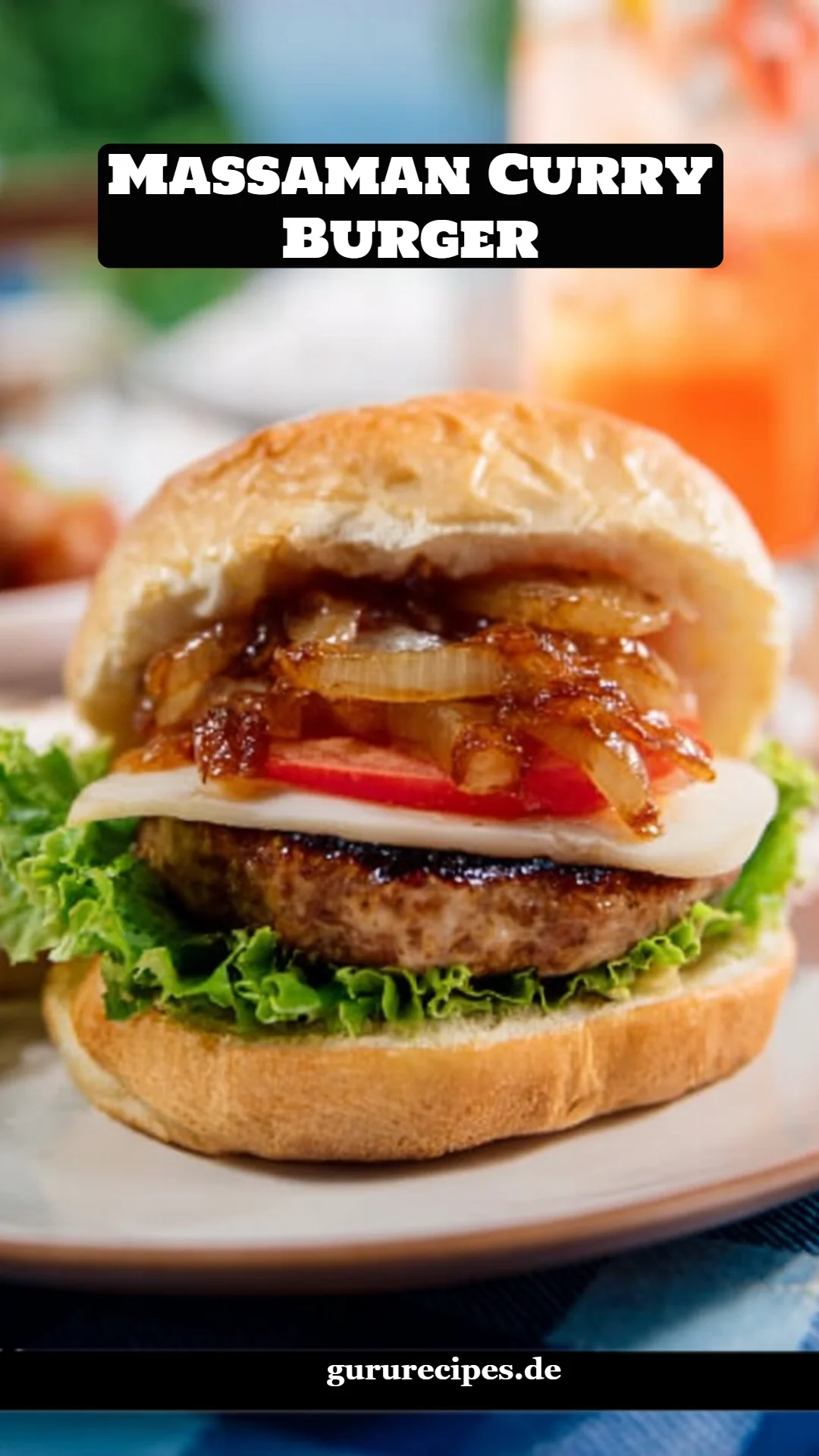 Massaman Curry Burger