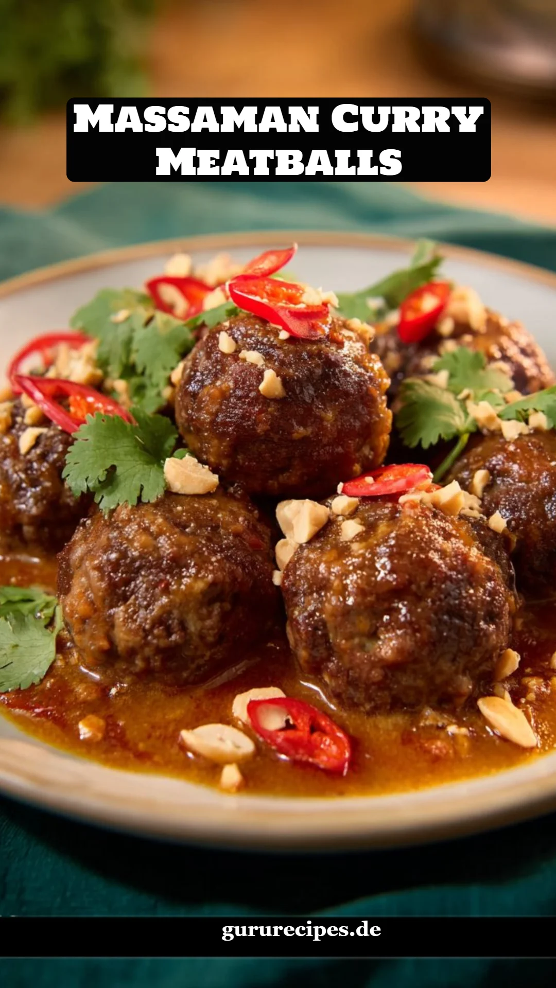 Massaman Curry Meatballs