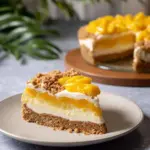 No Bake Mango Cream Pie Filipino Mango Royale dessert preparation