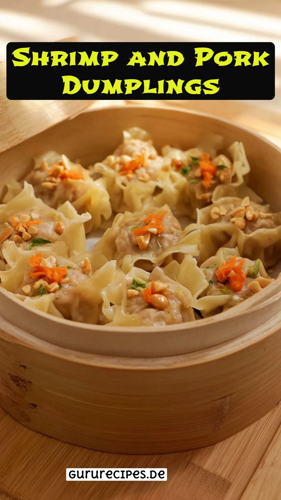 Shrimp and Pork Dumplings