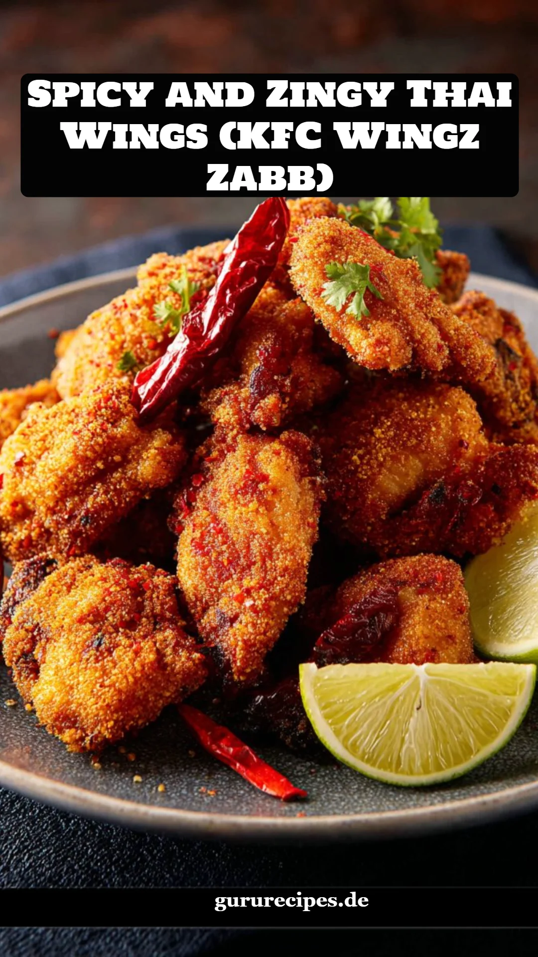 Spicy and Zingy Thai Wings (KFC Wingz Zabb)
