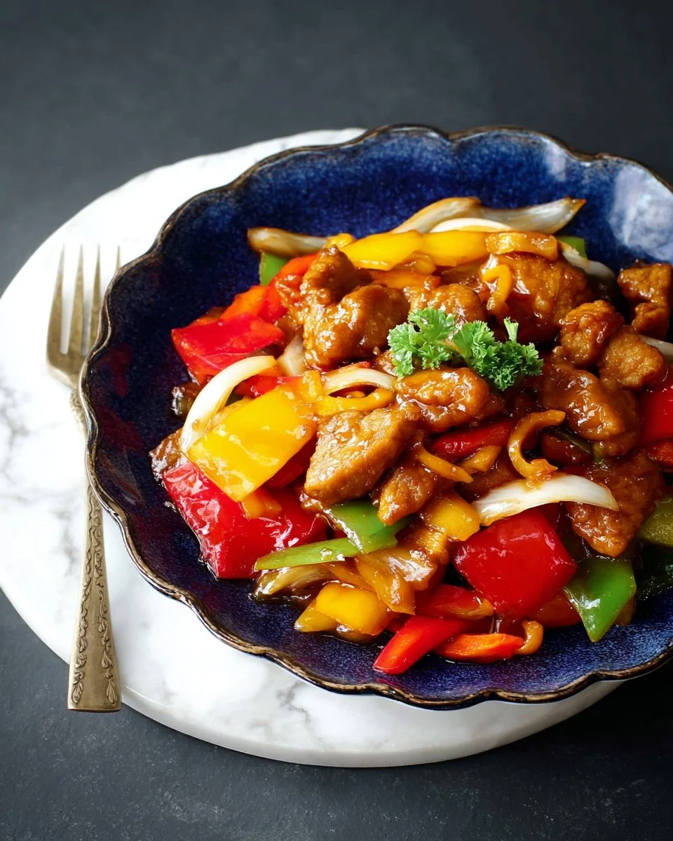 Sweet and Sour Pork Recipe No Fry