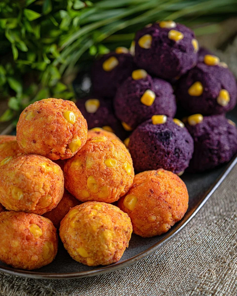Delicious Sweet Potato Balls recipe - Khanom Mantip