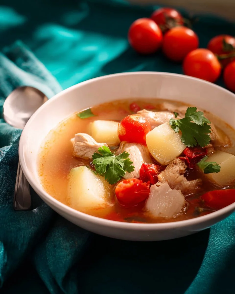 Thai Chicken Potato Soup