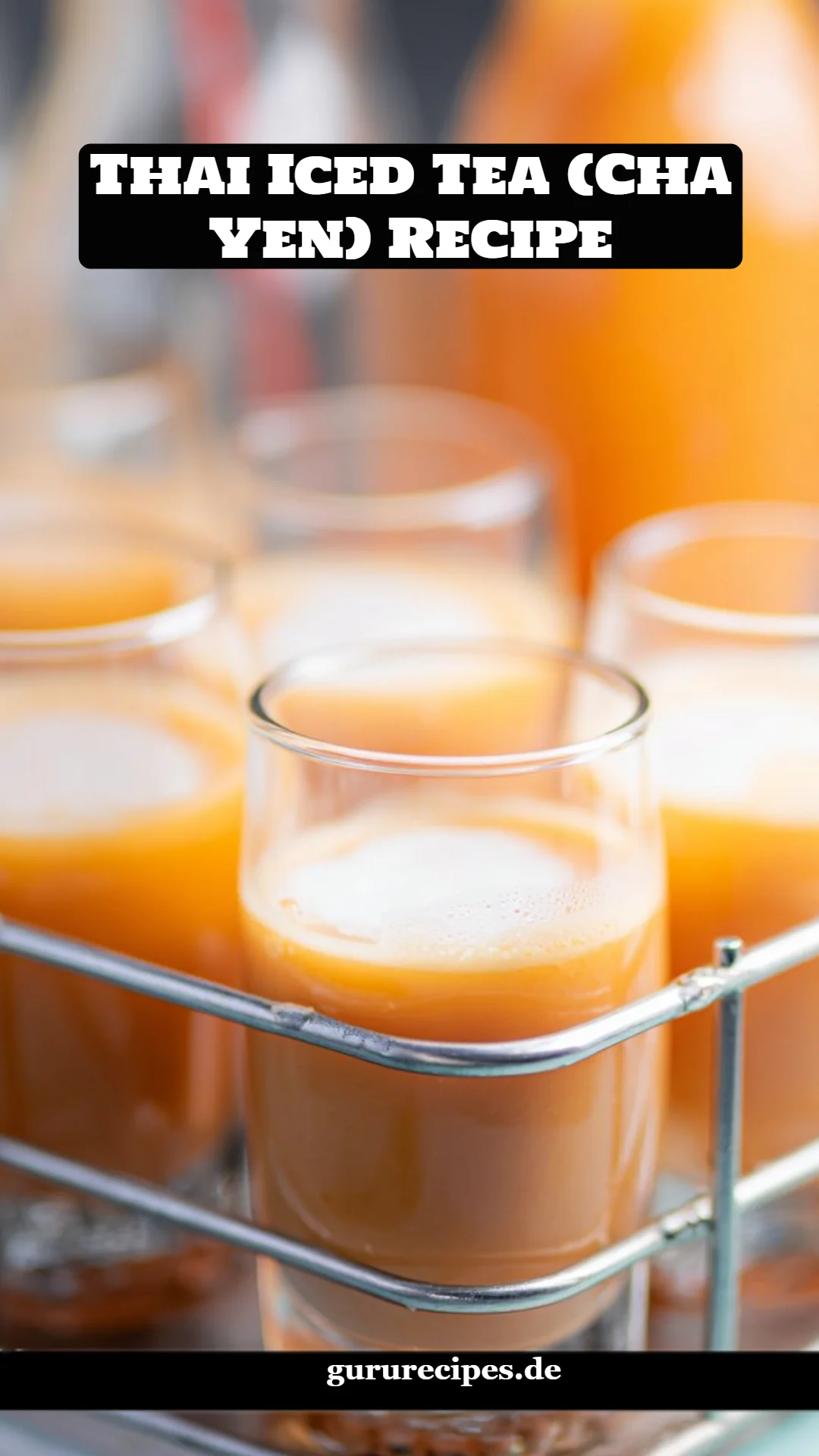 Thai Iced Tea (Cha Yen) Recipe