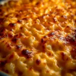 Tini's creamy Mac & Cheese served in a bowl, showcasing gooey cheese and pasta